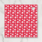 ベリースイートガールベビーシャワーストロベリーフローラ フェイバータグ (裏面)