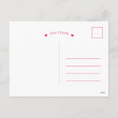 ベリースイートキッズフォトバレンタインデー シーズンポストカード (裏面)