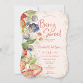 ベリースイートサマーワイルドベリー&フラワーズブライダル 招待状 (正面)