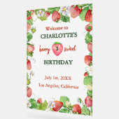 ベリースイートジェンダーニュートラル最初の誕生日へようこそ アクリルサイン (傾斜)