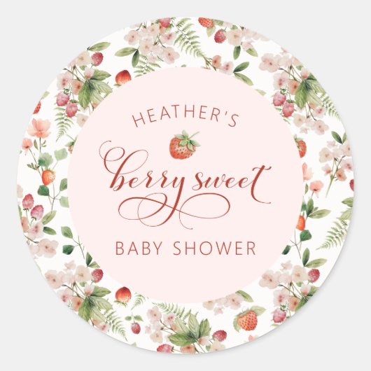 ベリースイートステッカー ラウンドシール (正面)