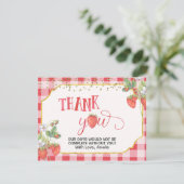 ベリースイートストロベリーウォーターサンキューカード サンキューカード (スタンド正面)