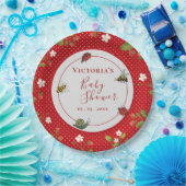 ベリースイートストロベリーウォーターベビー ペーパープレート (パーティー)