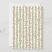 ベリースイートストロベリーガールズバースデーパーティー 招待状 (裏面)