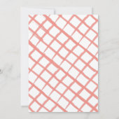 ベリースイートストロベリーガールドライビングバイベビーシャワー 招待状 (裏面)