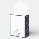 ベリースイートストロベリーガールベビーシャワーお気に入りボックス フェイバーボックス (オープン)