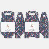 ベリースイートストロベリーガールベビーシャワーお気に入りボックス フェイバーボックス (見開き)