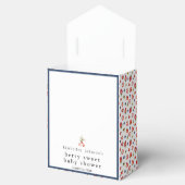 ベリースイートストロベリーガールベビーシャワーお気に入りボックス フェイバーボックス (オープン)