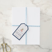 ベリースイートストロベリーガールベビーシャワー ギフトタグ (より糸付き)