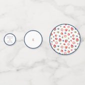 ベリースイートストロベリーガールベビーシャワー コンフェッティ (裏面)