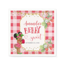 ベリースイートストロベリーガールベビーシャワー