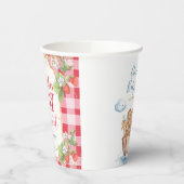 ベリースイートストロベリーガールベビーシャワー 紙コップ (左)