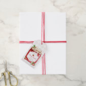 ベリースイートストロベリージャム赤ちゃんシャワーありがとう ギフトタグ (より糸付き)