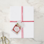 ベリースイートストロベリージャム赤ちゃんシャワー ギフトタグ (より糸付き)