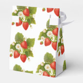 ベリースイートストロベリーテーマベビーシャワー フェイバーボックス (裏面サイド)