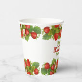 ベリースイートストロベリーテーマ誕生日パーティー 紙コップ (右)