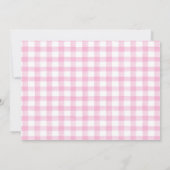 ベリースイートストロベリーファースト誕生日 招待状 (裏面)