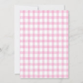 ベリースイートストロベリーファースト誕生日 招待状 (裏面)