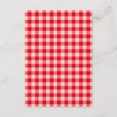 ベリースイートストロベリーベビーシャワーありがとう エンクロージャーカード (裏面)