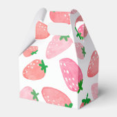 ベリースイートストロベリーベビーシャワーありがとう フェイバーボックス (裏面サイド)