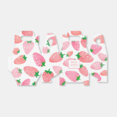 ベリースイートストロベリーベビーシャワーありがとう フェイバーボックス (折り畳みなし)