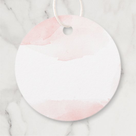 ベリースイートストロベリーベビーシャワー感謝していユーザ フェイバータグ (裏面)