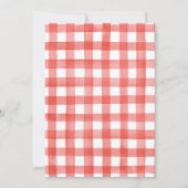 ベリースイートストロベリーベビーシャワー招待状 招待状 (裏面)