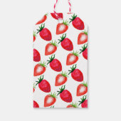 ベリースイートストロベリーベビーシャワー ギフトタグ (裏面)