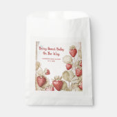 ベリースイートストロベリーベビーシャワー フェイバーバッグ (正面)