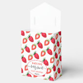 ベリースイートストロベリーベビーシャワー フェイバーボックス (オープン)