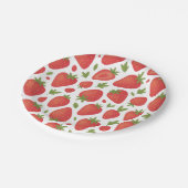 ベリースイートストロベリーベビーシャワー ペーパープレート (アングル)