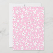 ベリースイートストロベリーベビーシャワー 招待状 (裏面)