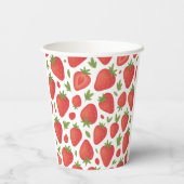 ベリースイートストロベリーベビーシャワー 紙コップ (裏面)