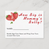 ベリースイートストロベリーモミーズベリーの大きさ エンクロージャーカード (正面)