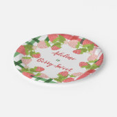 ベリースイートストロベリーリース ペーパープレート (アングル)