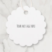 ベリースイートストロベリーレタリングベビーシャワー フェイバータグ (裏面)