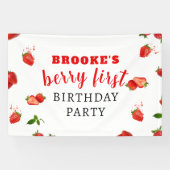 ベリースイートストロベリー1stバースデーバナー 横断幕 (横)