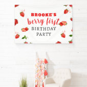 ベリースイートストロベリー1stバースデーバナー 横断幕 (インサイチュ)