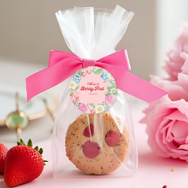 ベリースイートストロベリー1stバースデーフルーツテーマ ラウンドシール