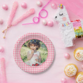 ベリースイートストロベリー1st誕生日パーティー ペーパープレート (パーティー)