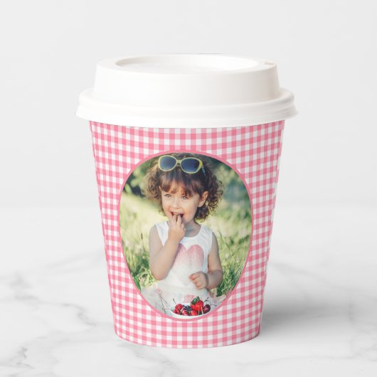 ベリースイートストロベリー1st誕生日パーティー 紙コップ (正面)