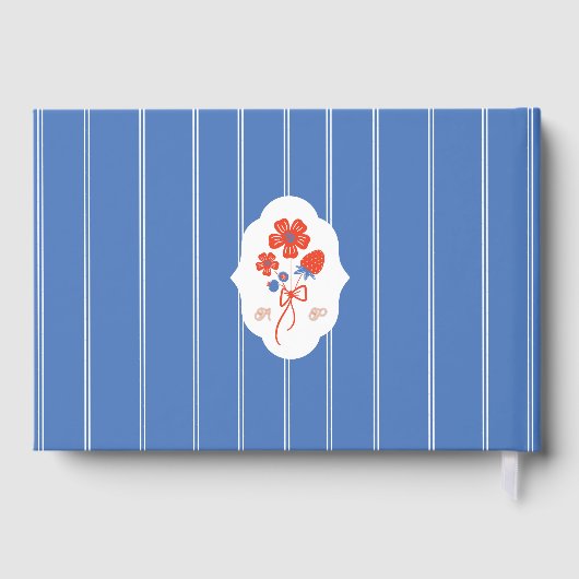 ベリースイートストロベリー&開花ベビーシャワー ゲストブック (裏面)