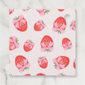 ベリースイートピンクコケットベビーシャワー フェイバータグ (裏面)