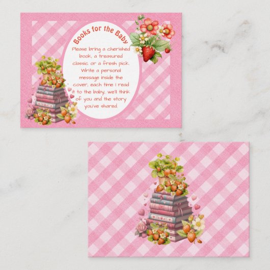 ベリースイートピンクジンガムシャワーエンクロージャカード エンクロージャーカード (正面/裏面)