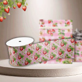 ベリースイートピンクジンガムシャワー サテンリボン