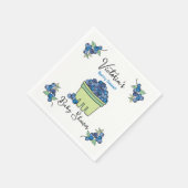 ベリースイートフルーツバスケットベビーシャワー スタンダードカクテルナプキン (角)