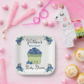 ベリースイートフルーツバスケットベビーシャワー ペーパープレート (パーティー)