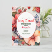 ベリースイートフルーツベビーシャワー 招待状 (スタンド正面)