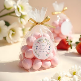 ベリースイートブライダルシャワードレスベリー&フラワーズ ラウンドシール