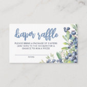 ベリースイートブルーベリーオムツラッフル エンクロージャーカード (正面)